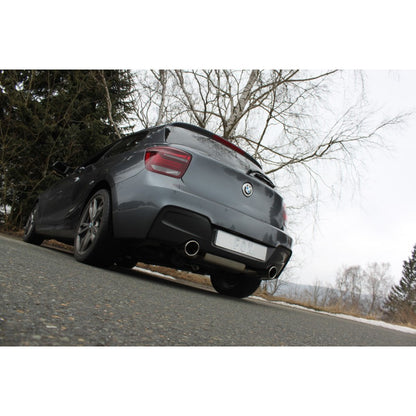 Sportschalldämpfer mit links/rechts je 1 Endrohr 100mm (Typ 16), inkl. (EG-) GENEHMIGUNG!