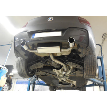 Sportschalldämpfer mit links/rechts je 1 Endrohr 100mm (Typ 16), inkl. (EG-) GENEHMIGUNG!