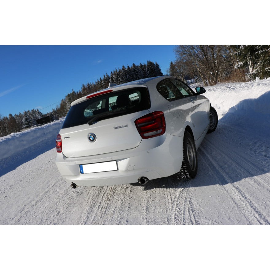 Sportschalldämpfer mit links/rechts je 1 Endrohr 90mm (Typ 25), inkl. (EG-) GENEHMIGUNG!