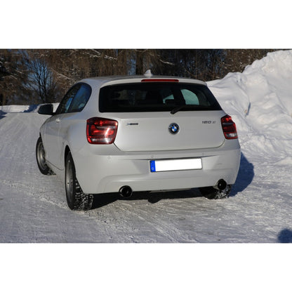 Sportschalldämpfer mit links/rechts je 1 Endrohr 100mm (Typ 10), inkl. (EG-) GENEHMIGUNG!