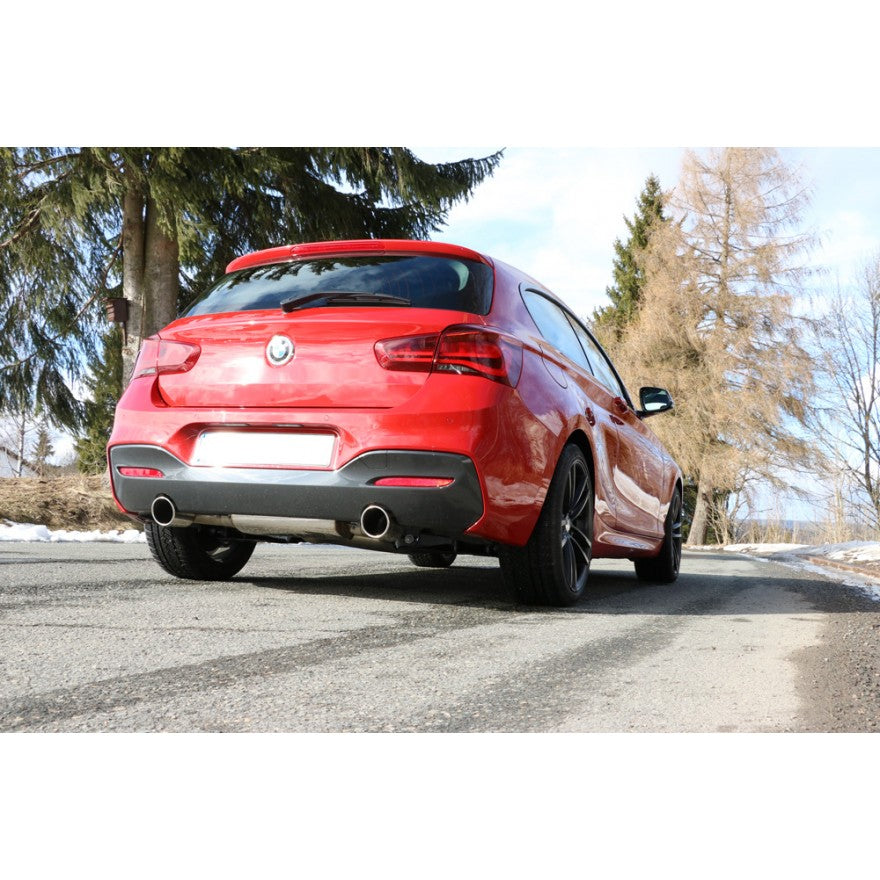 Sportschalldämpfer mit links/rechts je 1 Endrohr 100mm (Typ 16), inkl. (EG-) GENEHMIGUNG!