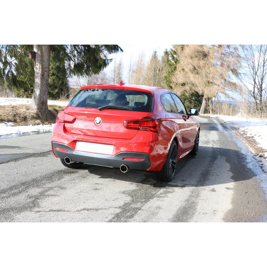 Sportschalldämpfer mit links/rechts je 1 Endrohr 100mm (Typ 16), inkl. (EG-) GENEHMIGUNG!