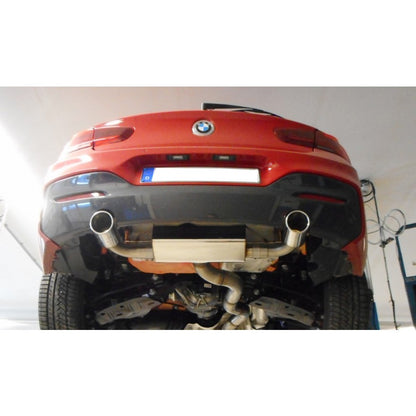 Sportschalldämpfer mit links/rechts je 1 Endrohr 100mm (Typ 16), inkl. (EG-) GENEHMIGUNG!