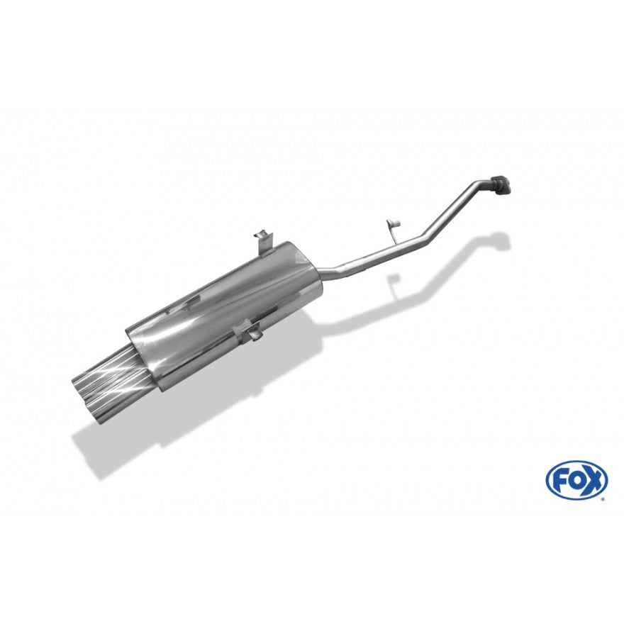 Halbanlage ab KAT (2-Loch Flansch) mit 2 Endrohren 76mm (Typ 10), inkl. (EG-) GENEHMIGUNG!