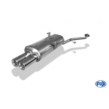 Halbanlage ab KAT (2-Loch Flansch) mit 2 Endrohren 76mm (Typ 13), inkl. (EG-) GENEHMIGUNG!