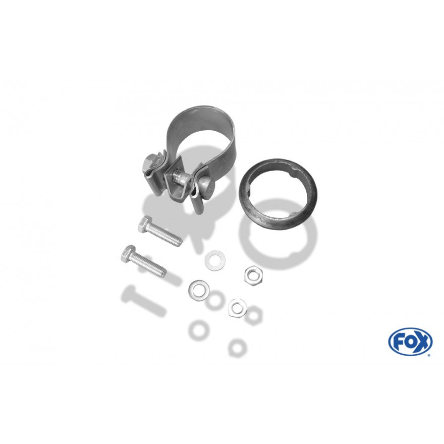 Halbanlage ab KAT (2-Loch Flansch) mit 2 Endrohren 76mm (Typ 13), inkl. (EG-) GENEHMIGUNG!