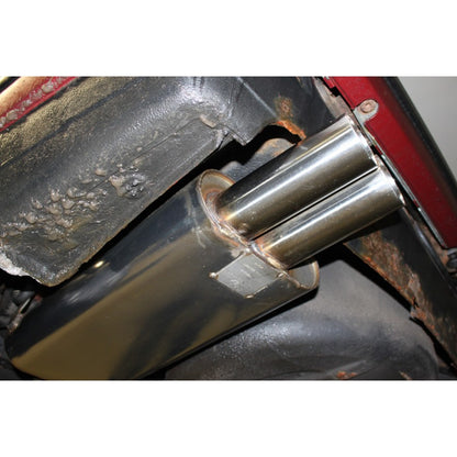 Halbanlage ab KAT mit 2 Endrohren 76mm (Typ 10), inkl. (EG-) GENEHMIGUNG!