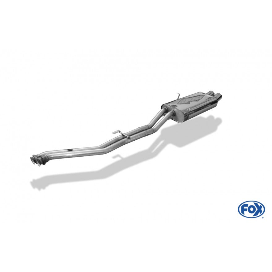 Halbanlage ab KAT mit 2 Endrohren 76mm (Typ 13), inkl. (EG-) GENEHMIGUNG!