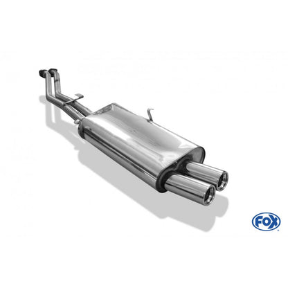 Halbanlage ab KAT mit 2 Endrohren 76mm (Typ 13), inkl. (EG-) GENEHMIGUNG!