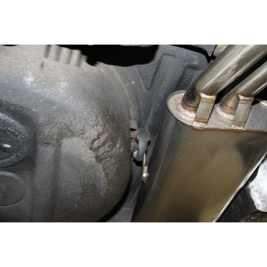 Halbanlage ab KAT mit 2 Endrohren 76mm (Typ 13), inkl. (EG-) GENEHMIGUNG!