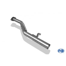 Vorschalldämpfer-Ersatzrohr, KEINE (EG-) GENEHMIGUNG!