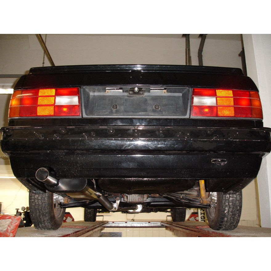 Sportschalldämpfer mit 1 Endrohr 70mm (Typ 10), inkl. TÜV-Teilegutachten!