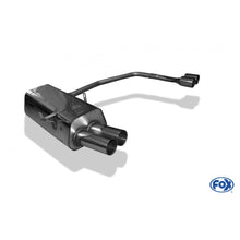 Sportschalldämpfer mit links/rechts je 2 Endrohren 76mm (Typ 10), inkl. TÜV-Teilegutachten!