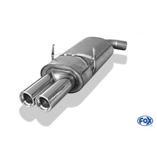 Sportschalldämpfer mit 2 Endrohren 76mm (Typ 13), inkl. TÜV-Teilegutachten!