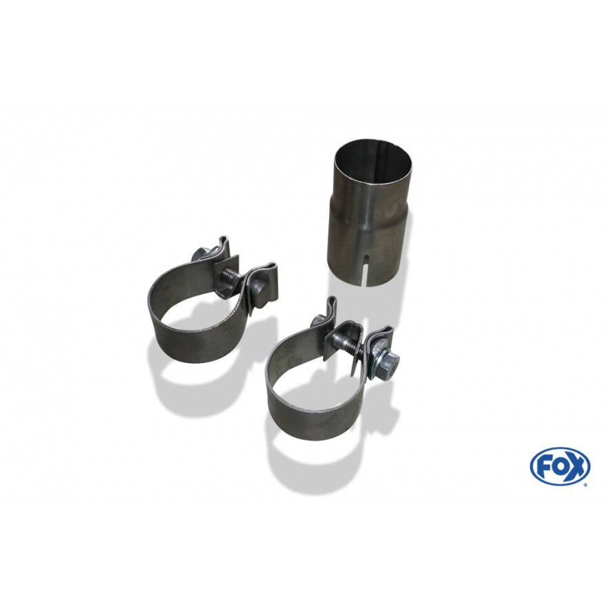 Sportschalldämpfer mit 2 Endrohren 76mm (Typ 13), inkl. (EG-) GENEHMIGUNG!