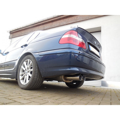 Sportschalldämpfer mit 2 Endrohren 76mm (Typ 10), inkl. (EG-) GENEHMIGUNG!