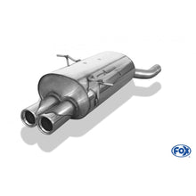 Sportschalldämpfer mit 2 Endrohren 76mm (Typ 13), inkl. (EG-) GENEHMIGUNG!