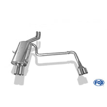 Sportschalldämpfer mit links/rechts je 2 Endrohren 76mm (Typ 10), inkl. (EG-) GENEHMIGUNG!