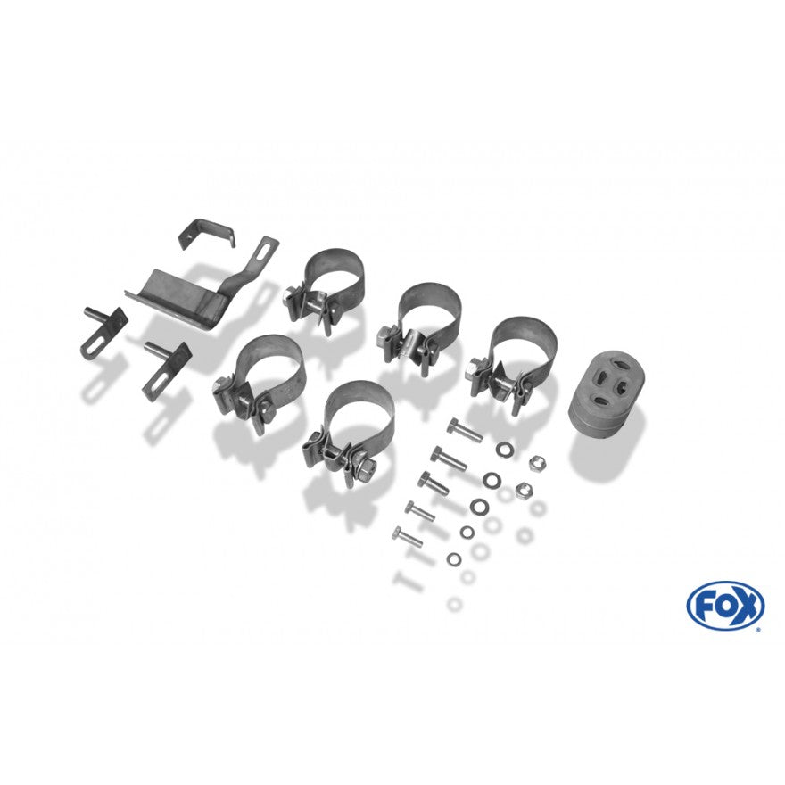 Sportschalldämpfer mit links/rechts je 2 Endrohren 76mm (Typ 13), inkl. (EG-) GENEHMIGUNG!