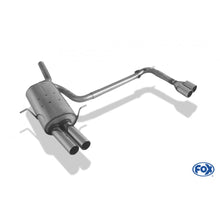 Sportschalldämpfer mit links/rechts je 2 Endrohren 76mm (Typ 10), inkl. TÜV-Teilegutachten!