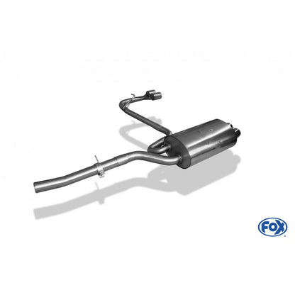 Sportschalldämpfer mit links/rechts je 2 Endrohren 76mm (Typ 10), inkl. (EG-) GENEHMIGUNG!