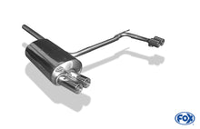 Sportschalldämpfer mit links/rechts je 2 Endrohren 76mm (Typ 13), inkl. (EG-) GENEHMIGUNG!