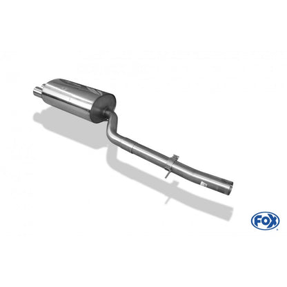 Sportschalldämpfer mit 2 Endrohren 76mm (Typ 10), inkl. (EG-) GENEHMIGUNG!