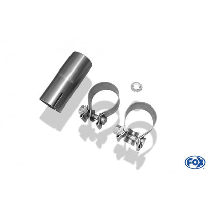 Sportschalldämpfer mit 2 Endrohren 76mm (Typ 10), inkl. (EG-) GENEHMIGUNG!