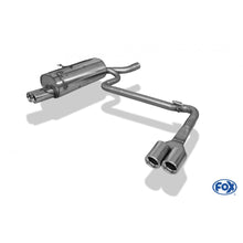 Sportschalldämpfer mit links/rechts je 2 Endrohren 76mm (Typ 13), inkl. (EG-) GENEHMIGUNG!