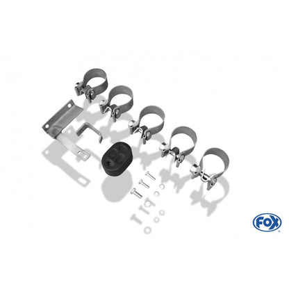 Sportschalldämpfer mit links/rechts je 2 Endrohren 70mm (Typ 10), inkl. (EG-) GENEHMIGUNG!