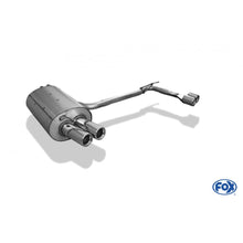 Sportschalldämpfer mit links/rechts je 2 Endrohren 76mm (Typ 13), inkl. (EG-) GENEHMIGUNG!