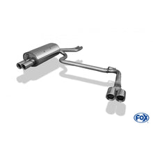 Sportschalldämpfer mit links/rechts je 2 Endrohren 76mm (Typ 13), inkl. (EG-) GENEHMIGUNG!