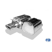 Sportschalldämpfer mit 1 Endrohr 135x80mm (Typ 53), inkl. (EG-) GENEHMIGUNG!