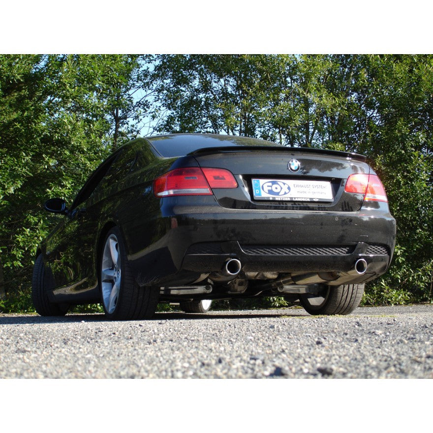 Sportschalldämpfer mit links/rechts je 1 Endrohr 90mm (Typ 17), inkl. (EG-) GENEHMIGUNG!