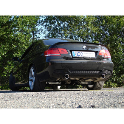 Sportschalldämpfer mit links/rechts je 1 Endrohr 90mm (Typ 17), inkl. (EG-) GENEHMIGUNG!