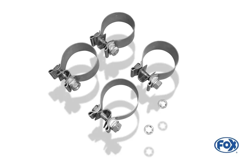 Sportschalldämpfer mit links/rechts je 1 Endrohr 90mm (Typ 25), inkl. (EG-) GENEHMIGUNG!