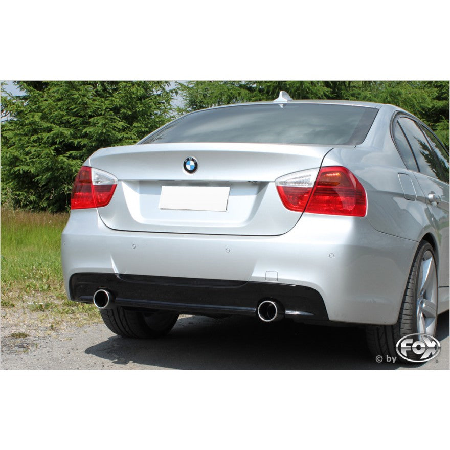 Sportschalldämpfer mit links/rechts je 1 Endrohr 90mm (Typ 12), inkl. (EG-) GENEHMIGUNG!