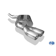 Sportschalldämpfer mit 2 Endrohren 76mm (Typ 17), inkl. (EG-) GENEHMIGUNG!