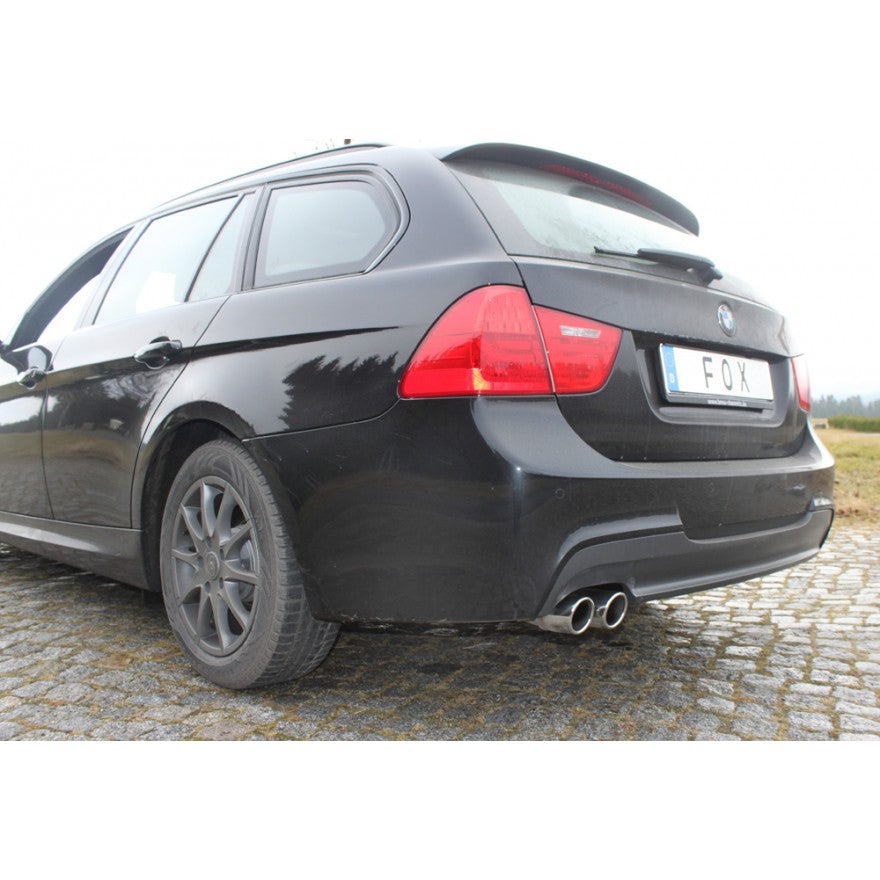 Sportschalldämpfer mit 2 Endrohren 76mm (Typ 17), inkl. (EG-) GENEHMIGUNG!