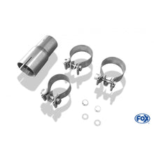 Sportschalldämpfer mit 1 Endrohr 160x80mm (Typ 52), inkl. (EG-) GENEHMIGUNG!