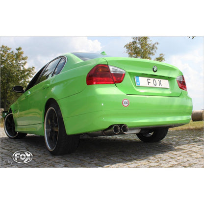 Sportschalldämpfer mit 2 Endrohren 80mm (Typ 24), inkl. (EG-) GENEHMIGUNG!