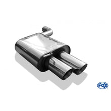 Sportschalldämpfer mit 2 Endrohren 80mm (Typ 25), inkl. (EG-) GENEHMIGUNG!