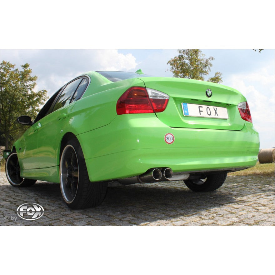 Sportschalldämpfer mit 2 Endrohren 80mm (Typ 24), inkl. (EG-) GENEHMIGUNG!