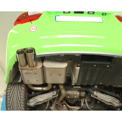 Sportschalldämpfer mit 2 Endrohren 80mm (Typ 24), inkl. (EG-) GENEHMIGUNG!