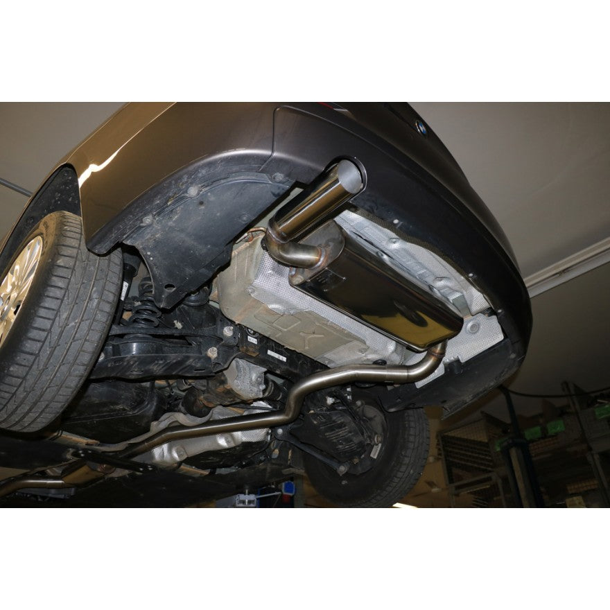 Sportschalldämpfer mit 1 Endrohr 80mm (Typ 14), inkl. (EG-) GENEHMIGUNG!