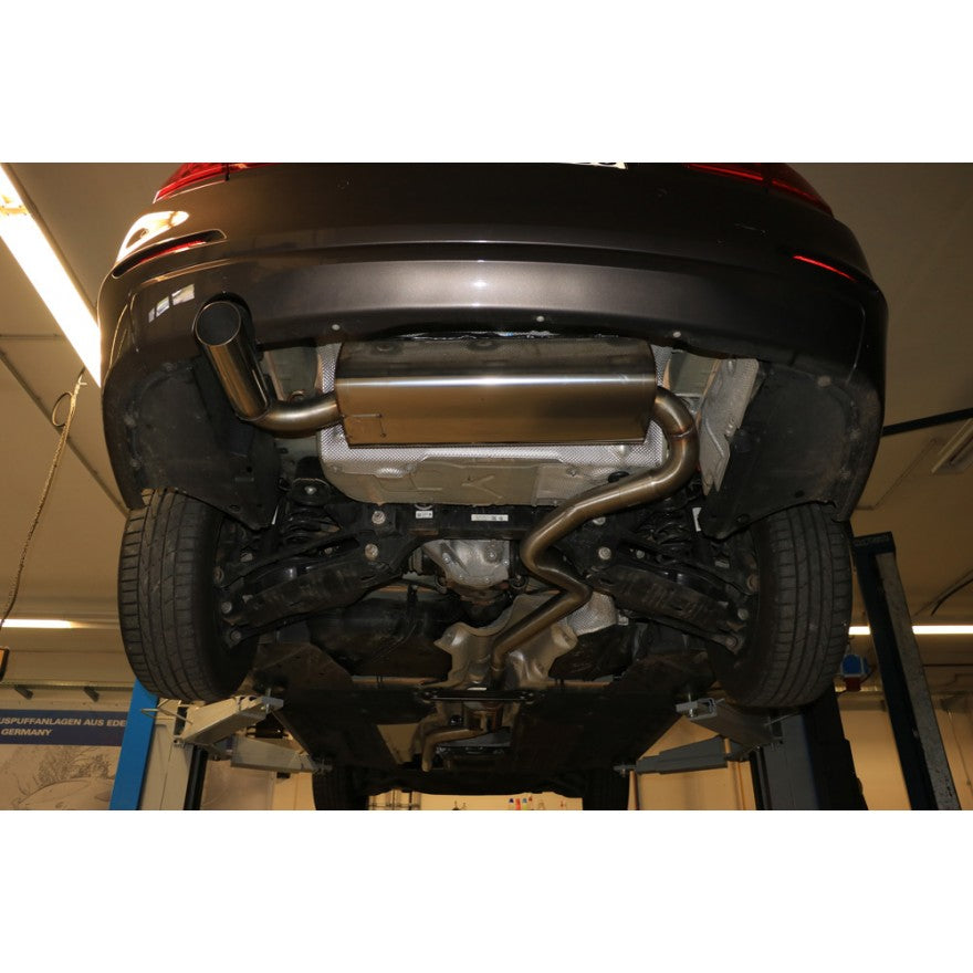 Sportschalldämpfer mit 1 Endrohr 80mm (Typ 14), inkl. (EG-) GENEHMIGUNG!
