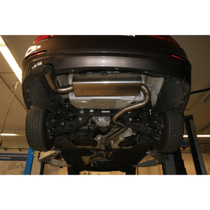 Sportschalldämpfer mit 1 Endrohr 80mm (Typ 14), inkl. (EG-) GENEHMIGUNG!