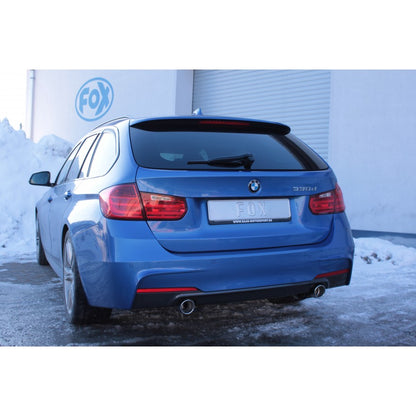 Sportschalldämpfer mit links/rechts je 1 Endrohr 80mm (Typ 16), inkl. (EG-) GENEHMIGUNG!