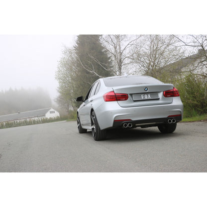 Sportschalldämpfer mit links/rechts je 2 Endrohren 80mm (Typ 12), inkl. (EG-) GENEHMIGUNG!