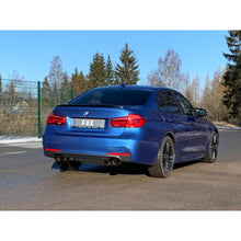 Sportschalldämpfer mit links/rechts je 1 Endrohr 100mm (Typ 25) schwarz emalliert, inkl. (EG-) GENEHMIGUNG!